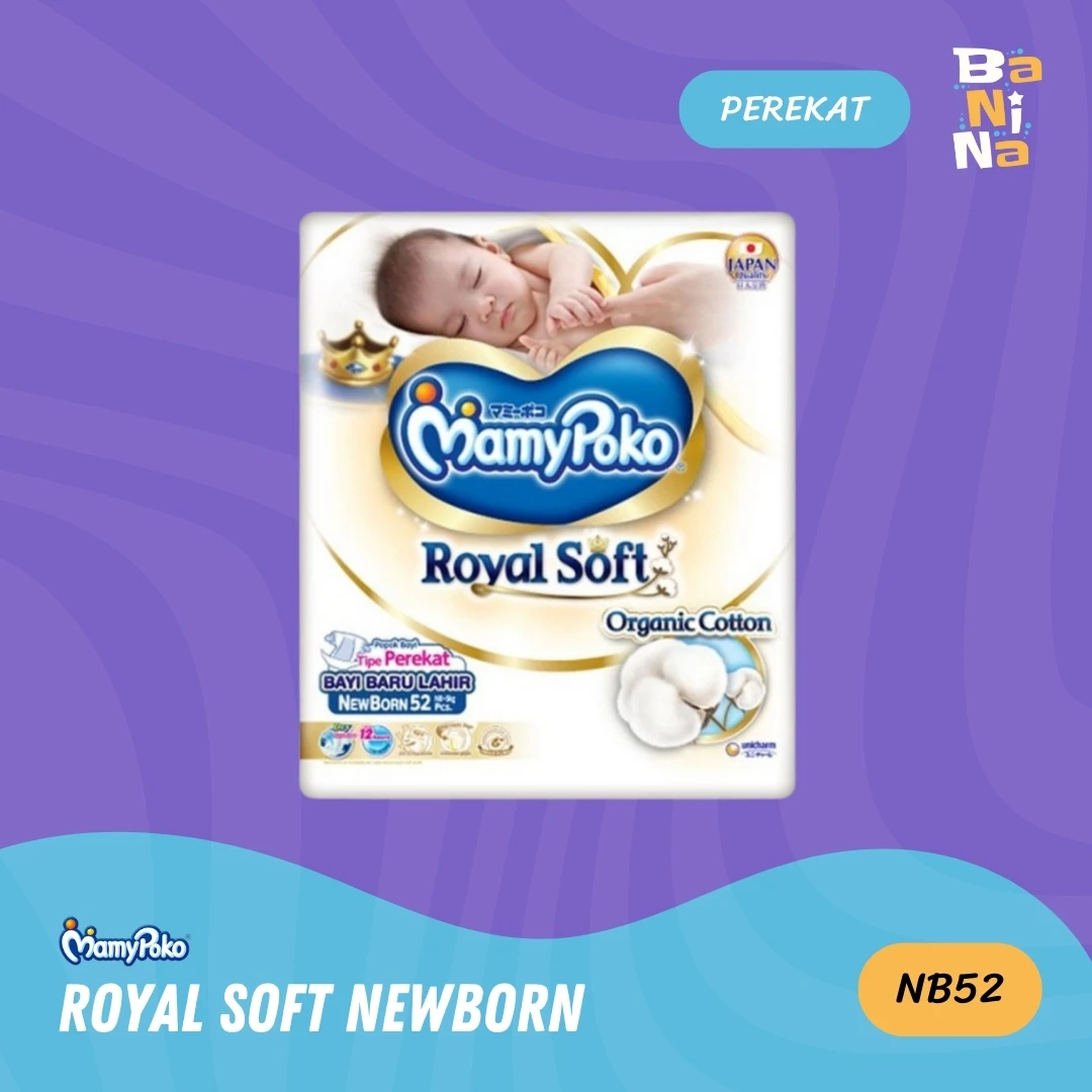 [Stock Malayu] MamyPoko Pants Royal Soft Girls M42