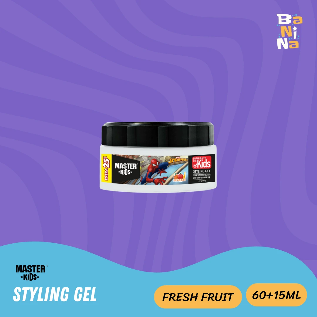 MASTER Kids Styling Gel Spiderman Fresh Fruity 60+15g