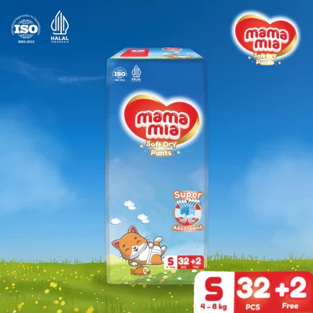 Mamamia Soft Dry Pants S32+2