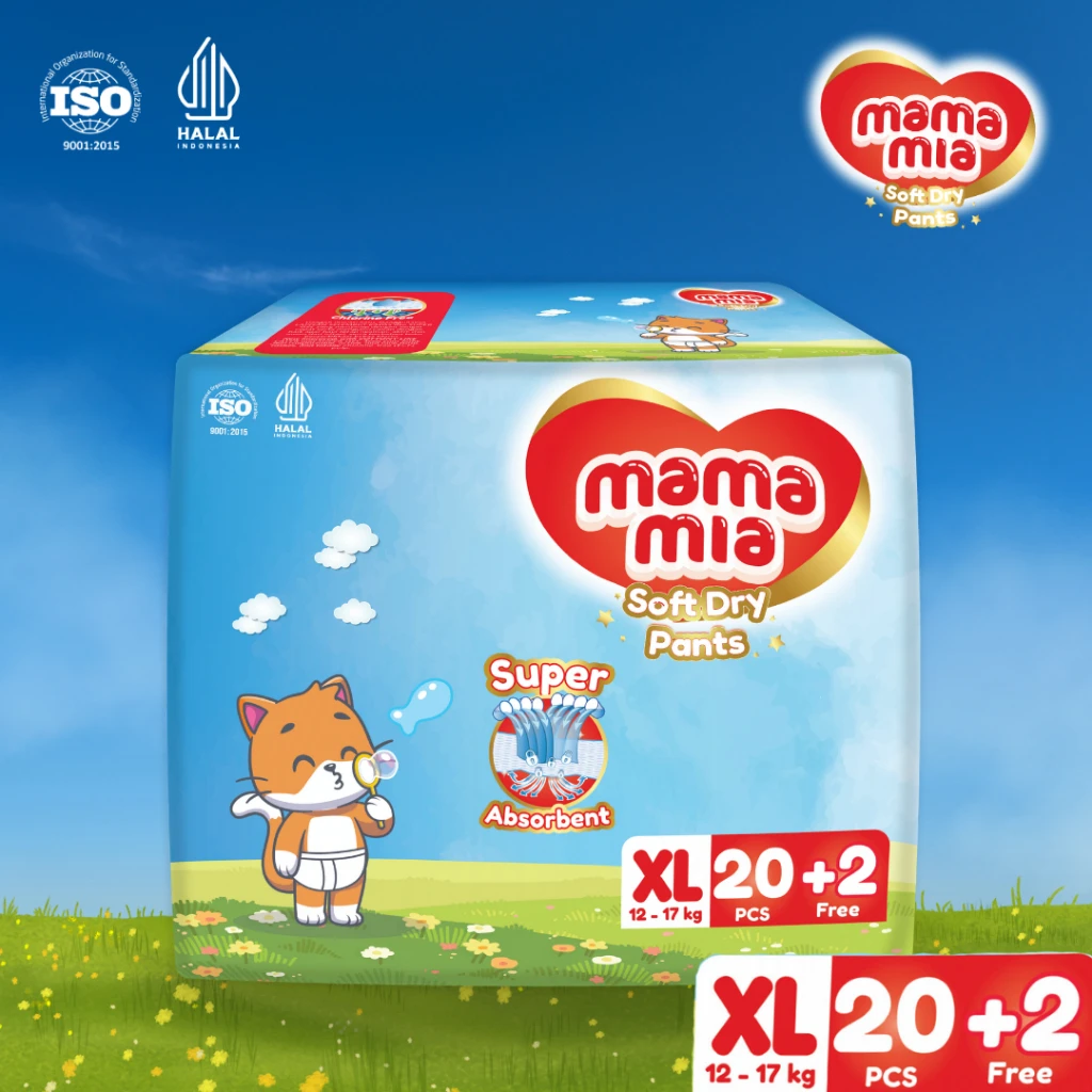 Mamamia Soft Dry Pants XL20+2