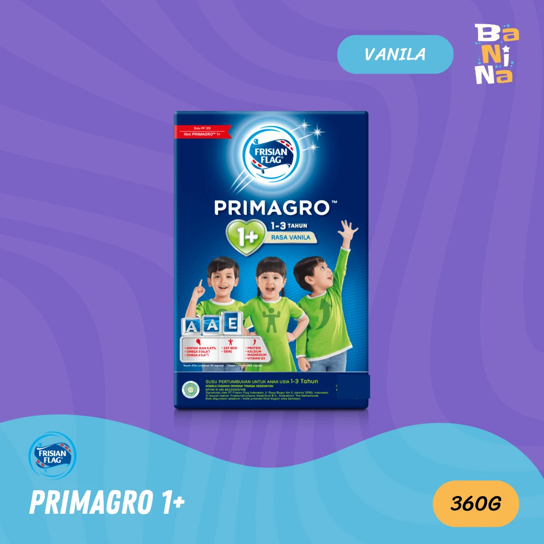 Frisian Flag Primagro 1+ Vanila 360g