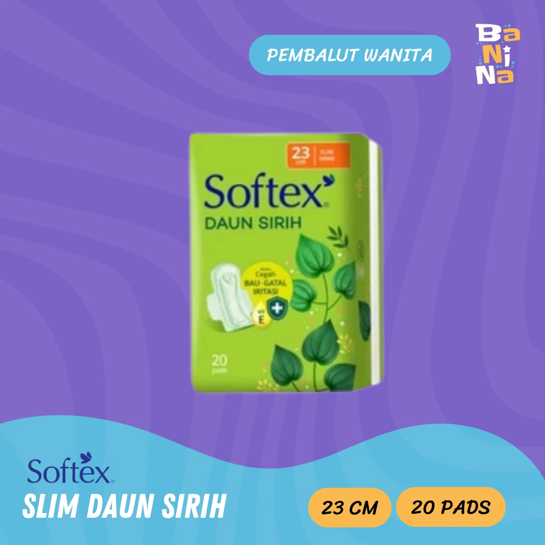 Softex Daun Sirih Slim Wing 20pads