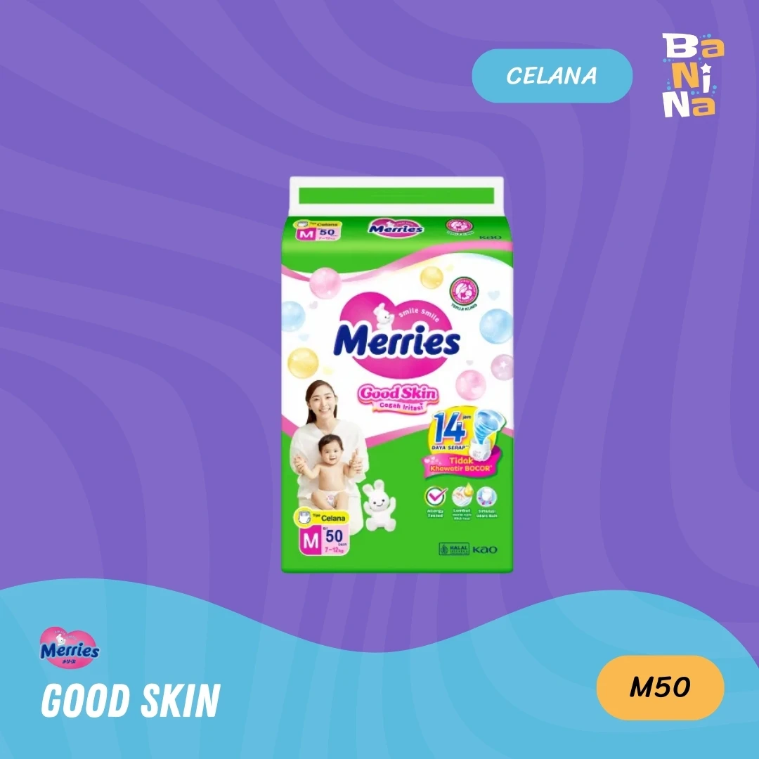 [Stock Malayu] Merries Pants Good Skin M50