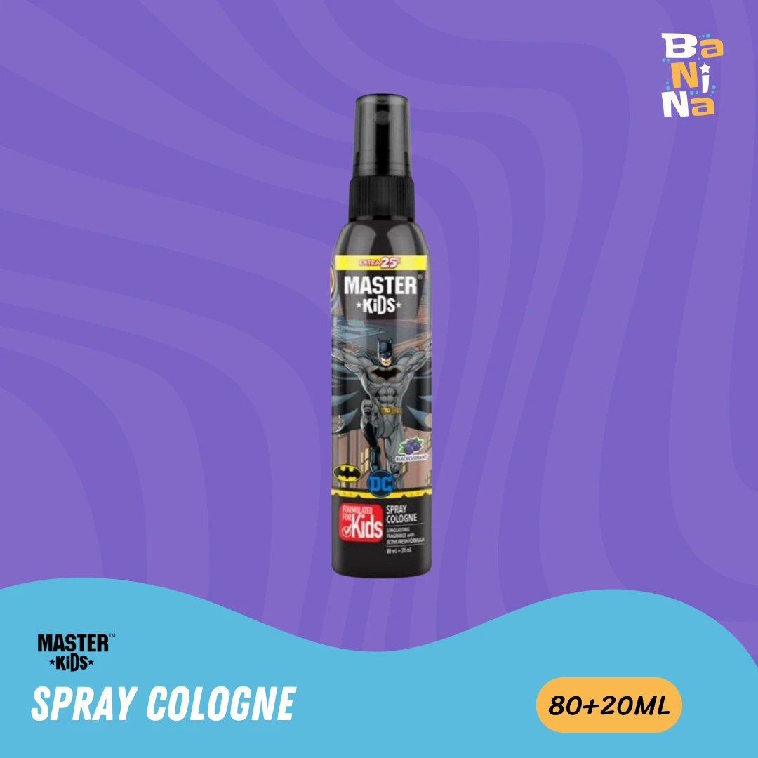 MASTER Kids Spray Cologne Batman Blackcurrant  80+20ml