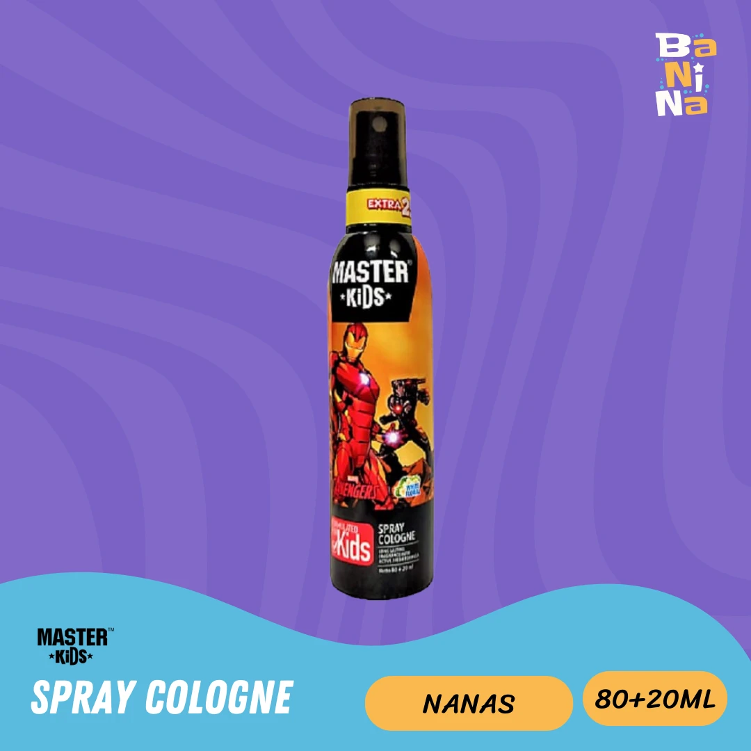 MASTER Kids Spray Cologne Avengers Nanas 80+20ml
