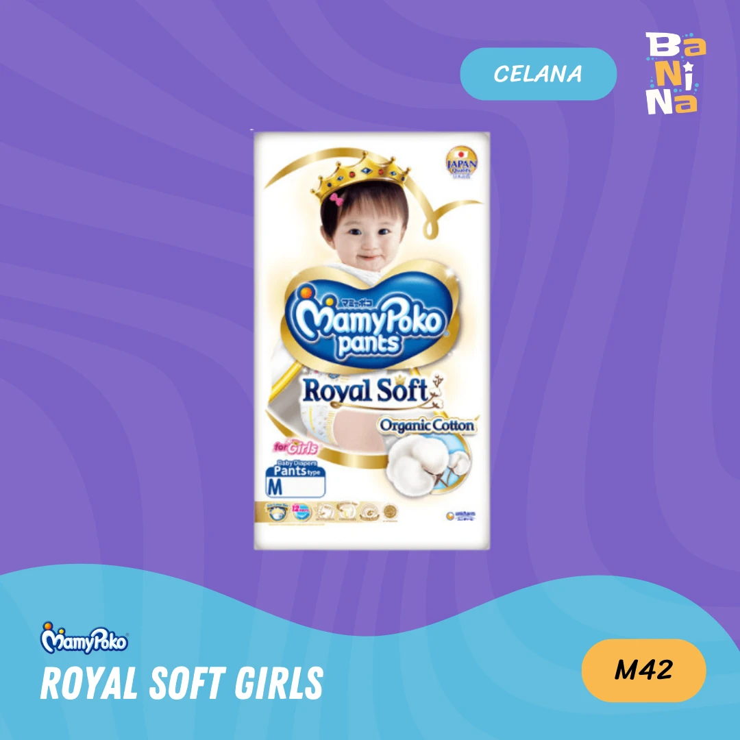 MamyPoko Pants Royal Soft Girls M42