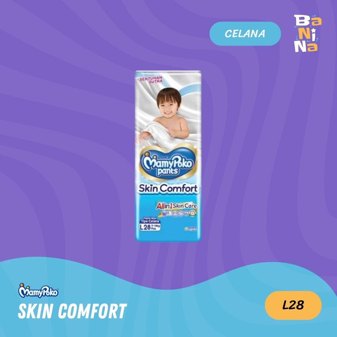 [Stock Malayu] MamyPoko Skin Comfort L28