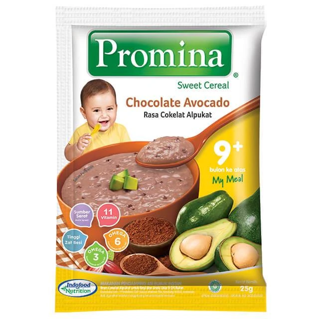 Promina Bubur Bayi Sachet Cokelat Alpukat 20gr