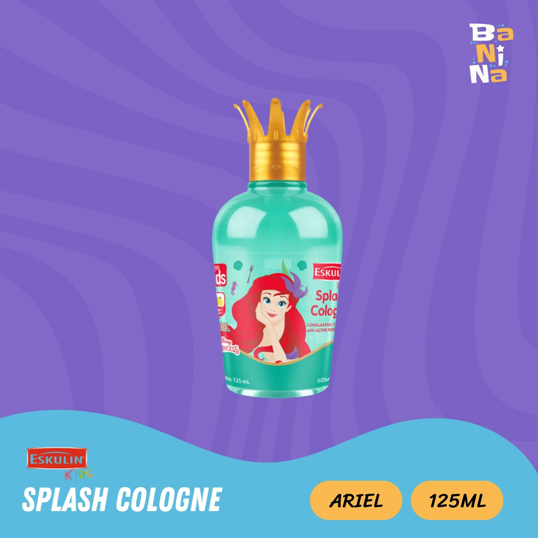 Eskulin Kids Splash Cologne Ariel Mangga Lemon 125ml