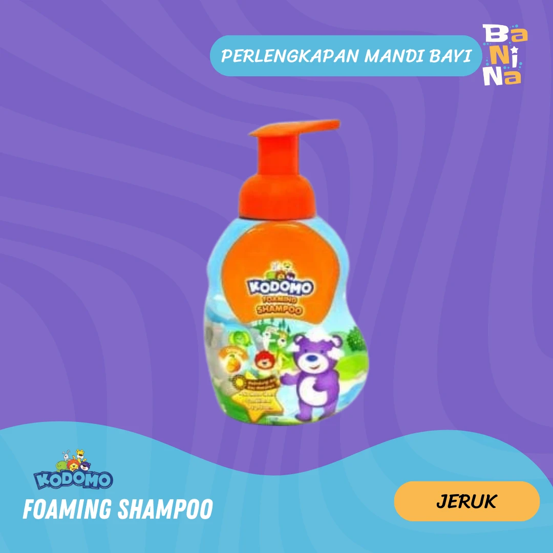 Kodomo Foaming Shampoo Orange 250ml