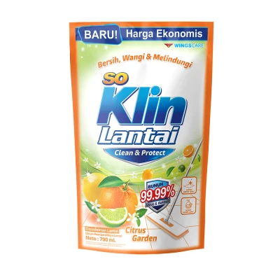 Soklin Lantai Citrus Garden 700ml