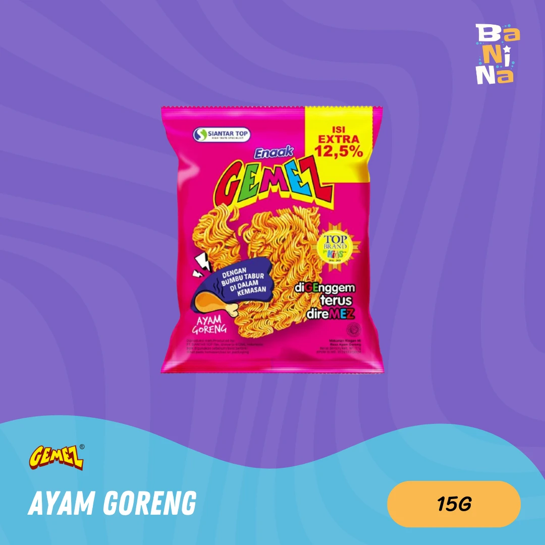 Mie Gemez Ayam Goreng