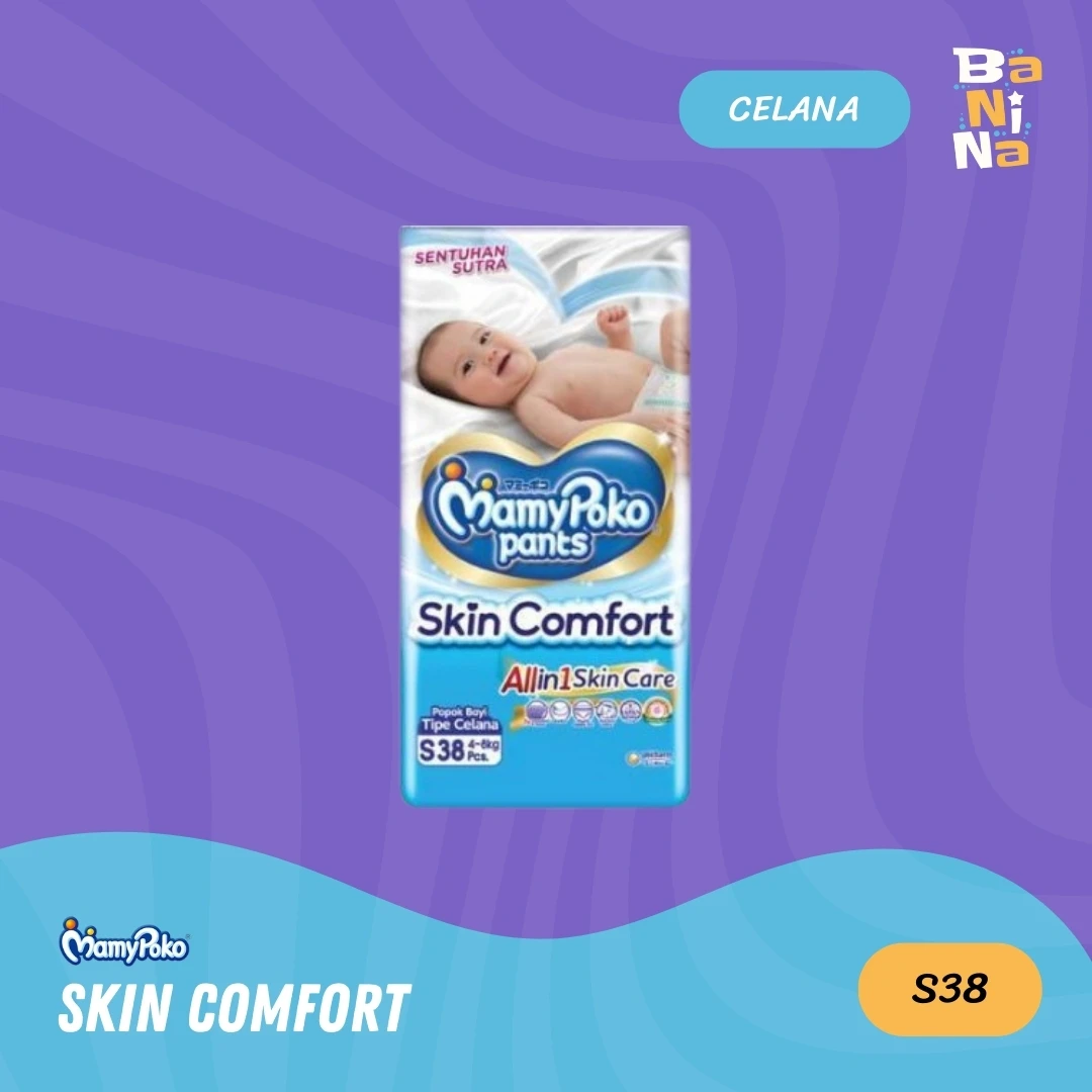 [Stock Malayu] MamyPoko Skin Comfort S38