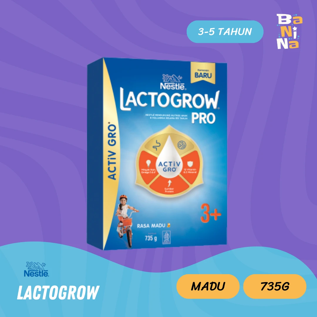 Lactogrow 4/Pro 3+ Madu735g