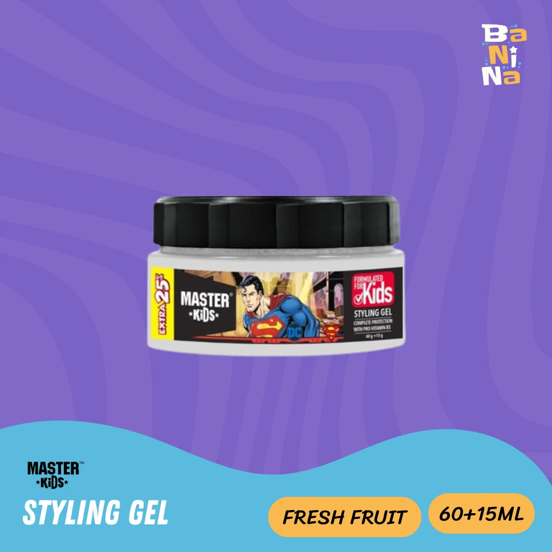 MASTER Kids Styling Gel Superman Fresh Fruity 60+15g