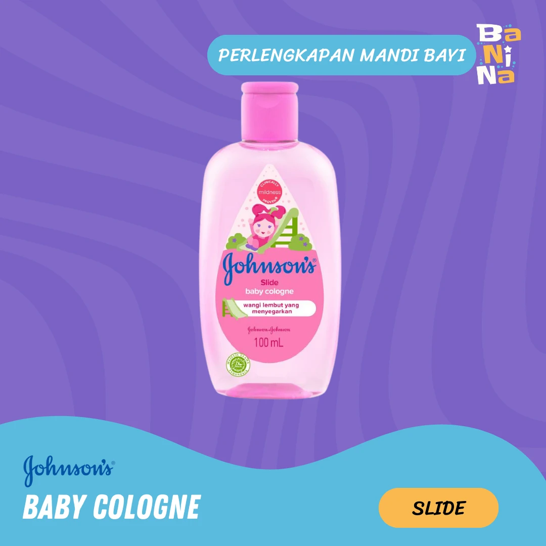 Johnson's Baby Cologne Slide pink 100ml