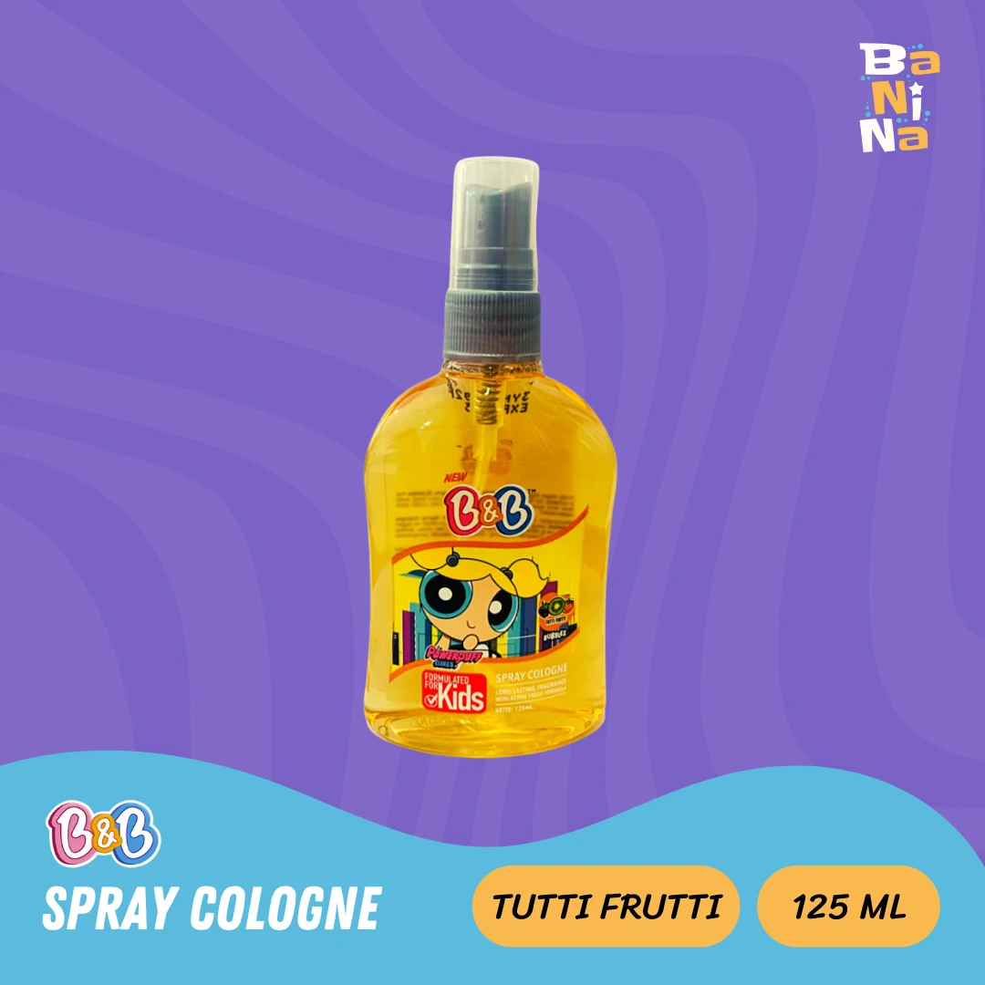 B&B Spray Cologne Powerpuff Girls Bubbles 125ml