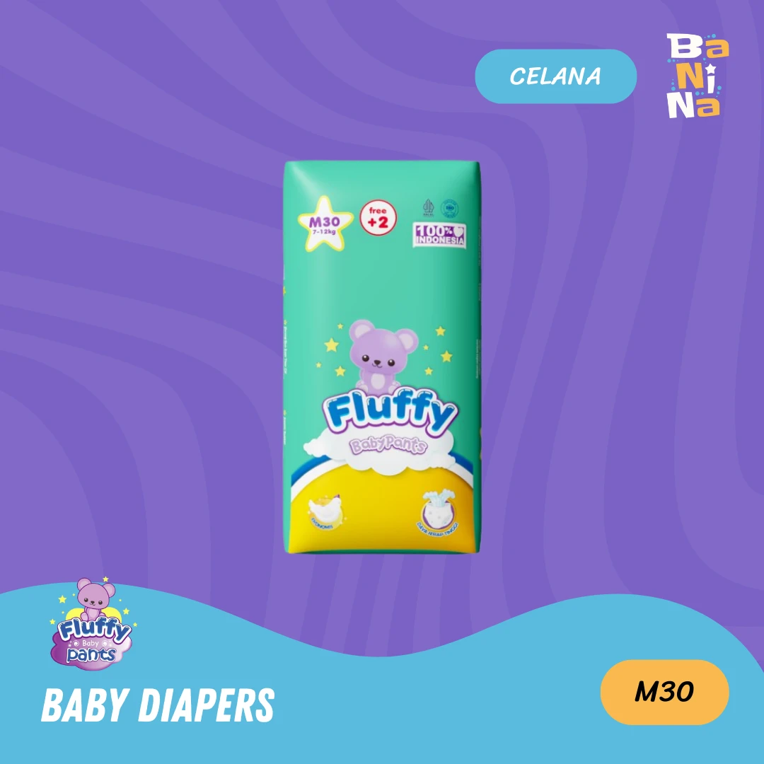 Fluffy Baby Pants M30+2