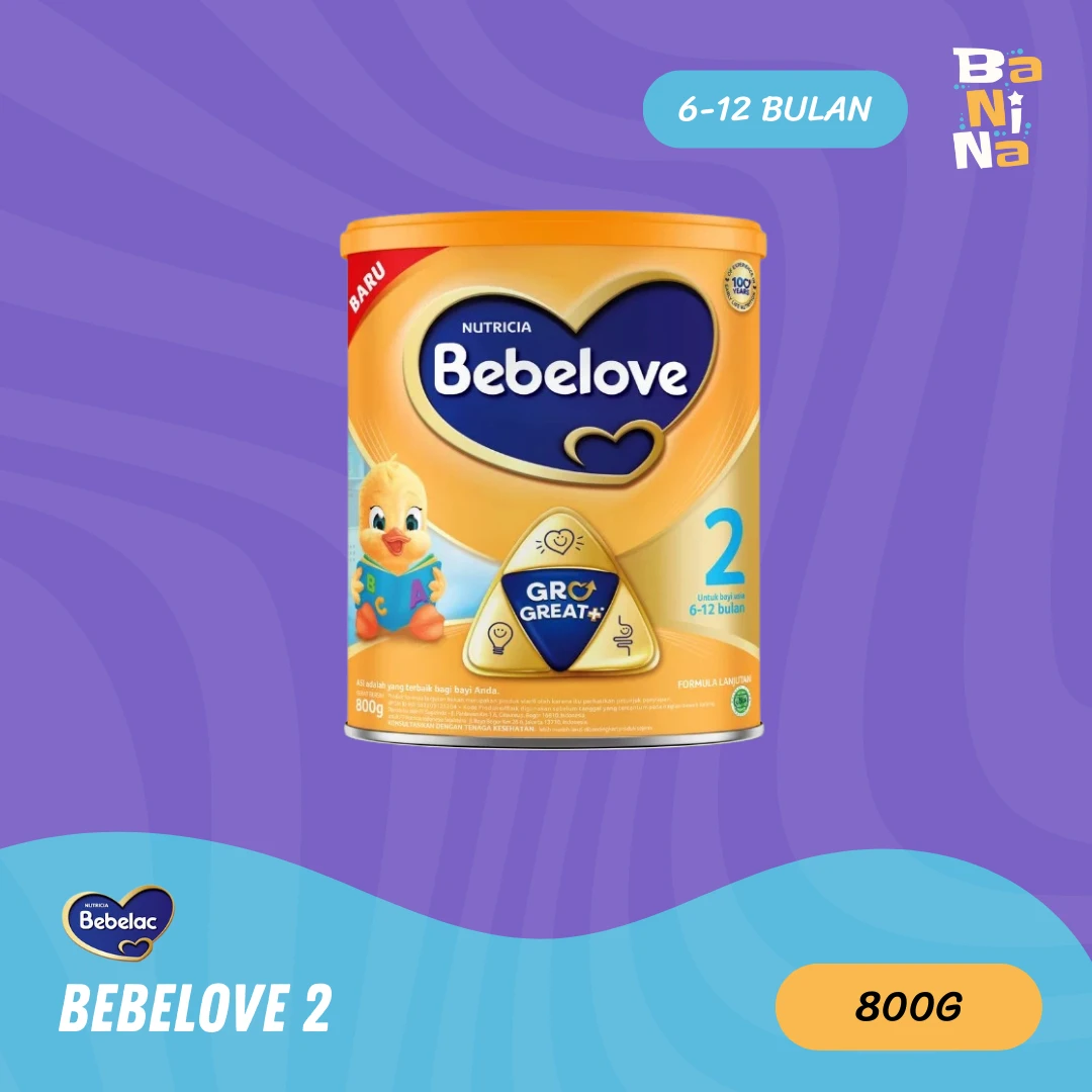 Bebelove 2 6-12 800g