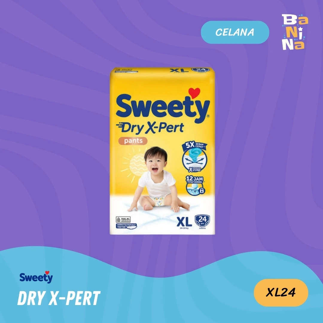 [Stock Malayu] Sweety Dry X-Pert XL24