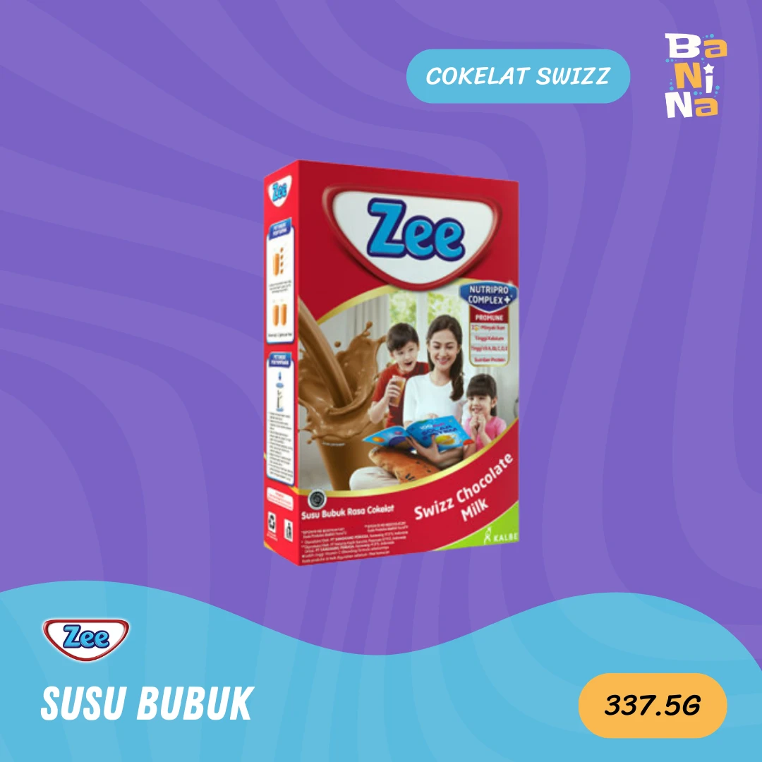 Zee Susu Bubuk Cokelat Swizz 337.5g
