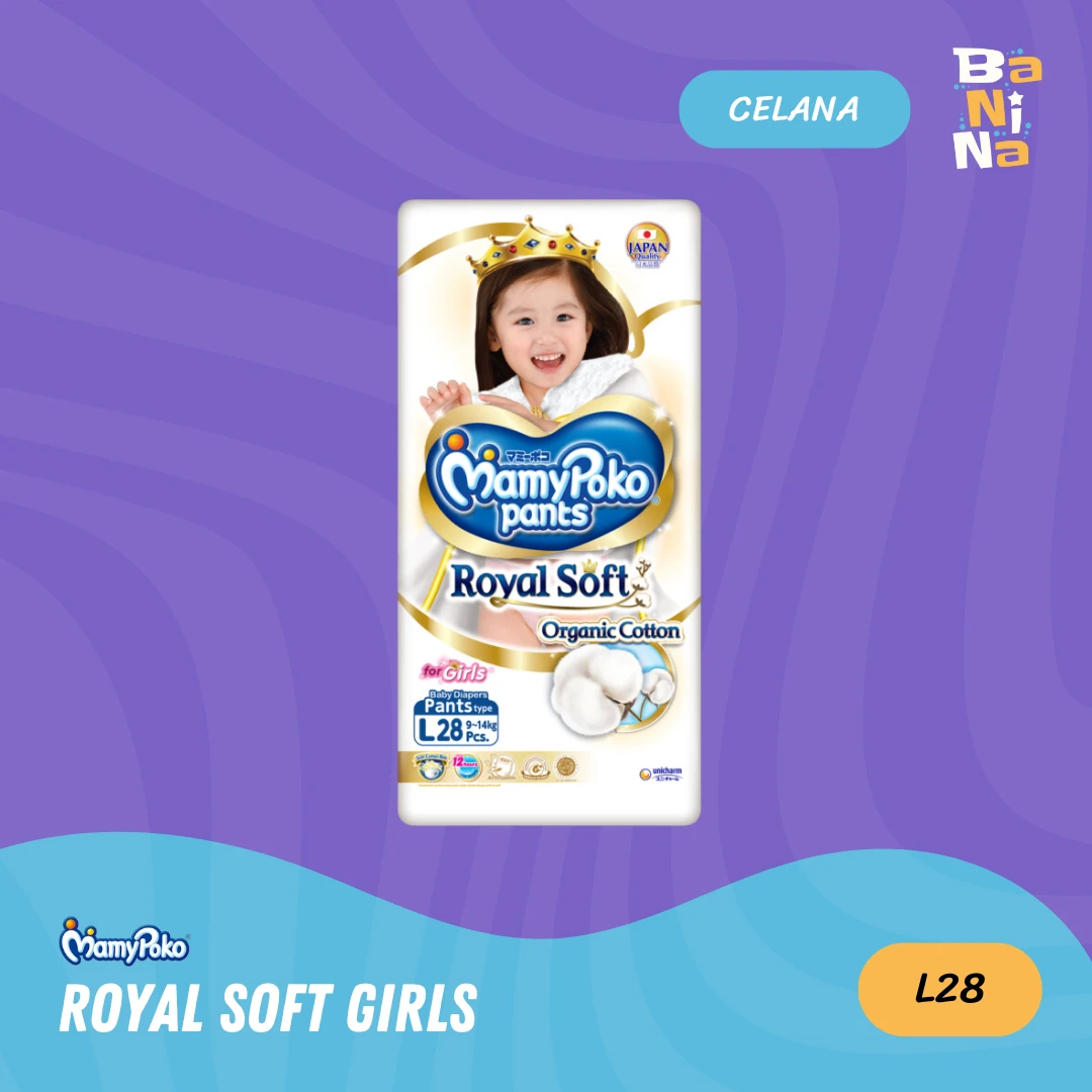 MamyPoko Pants Royal Soft Girls L34