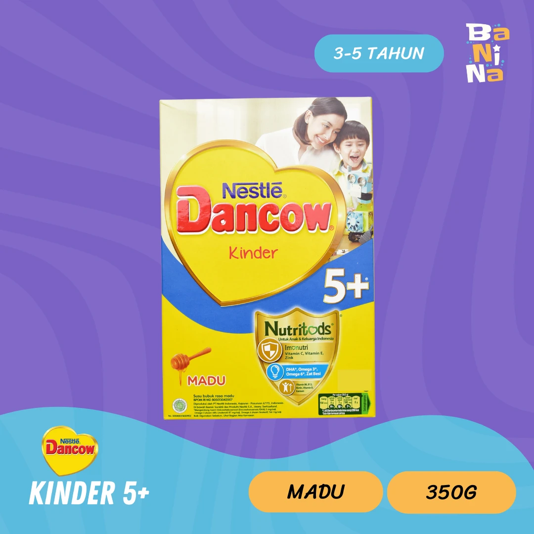 Dancow 5+ Nutridots Madu 350g