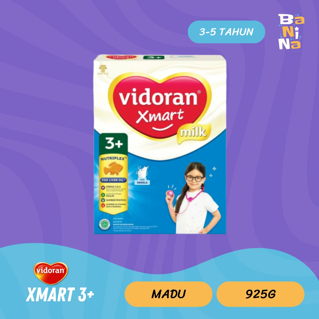 Vidoran Xmart 3+ Madu 925g
