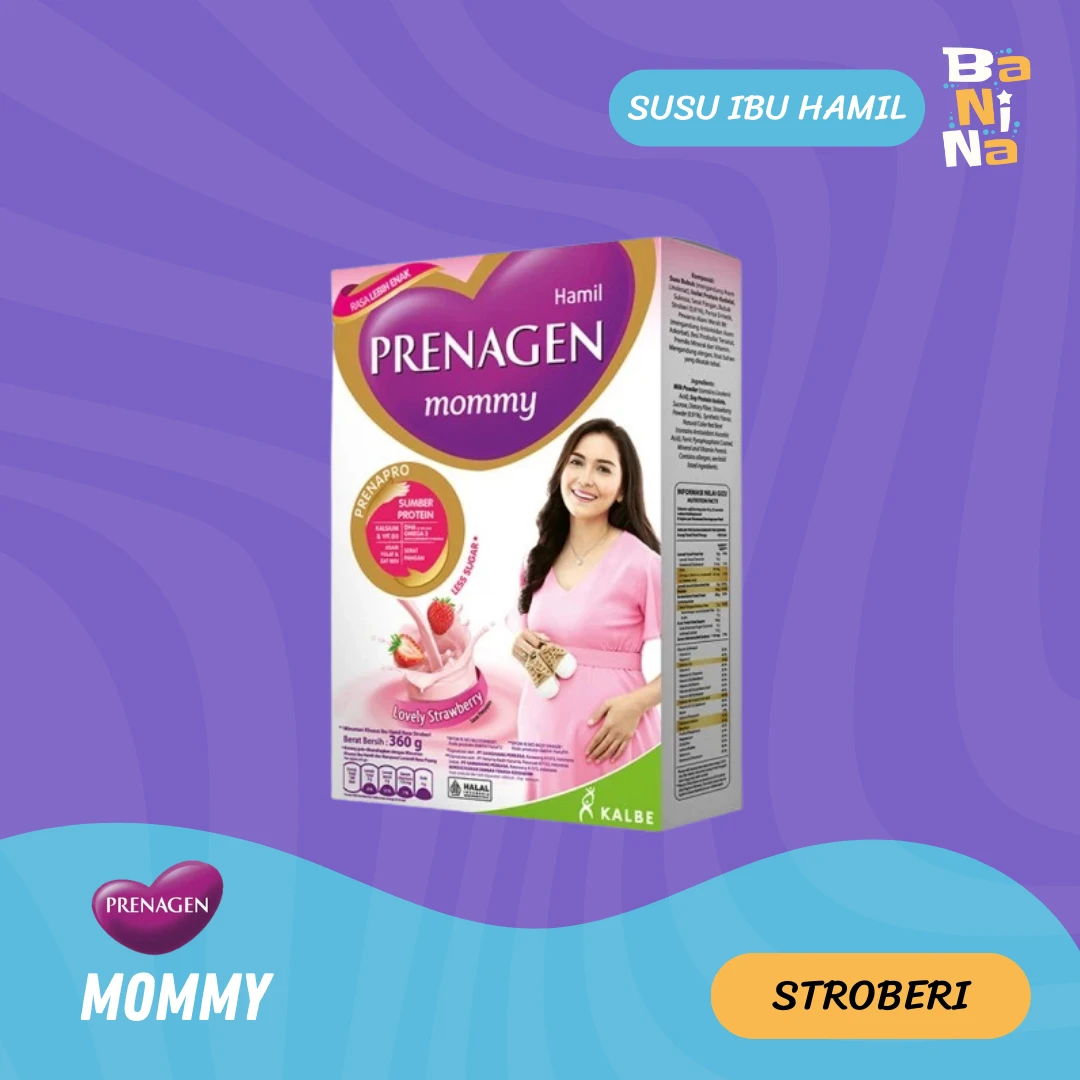 Prenagen Mommy Susu Ibu Hamil Stroberi 360g