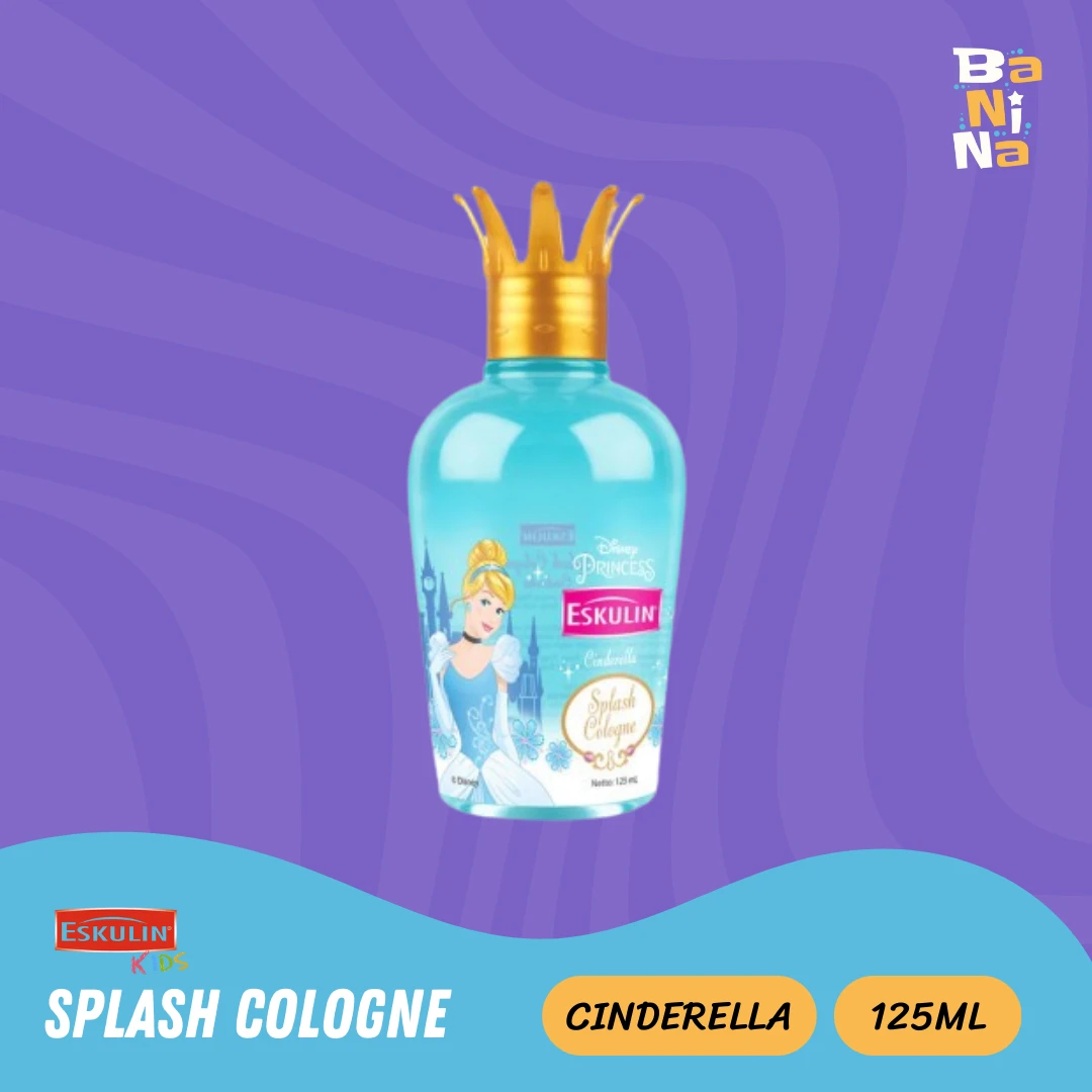 Eskulin Kids Splash Cologne Cinderella Jeruk Melon Pir 125ml