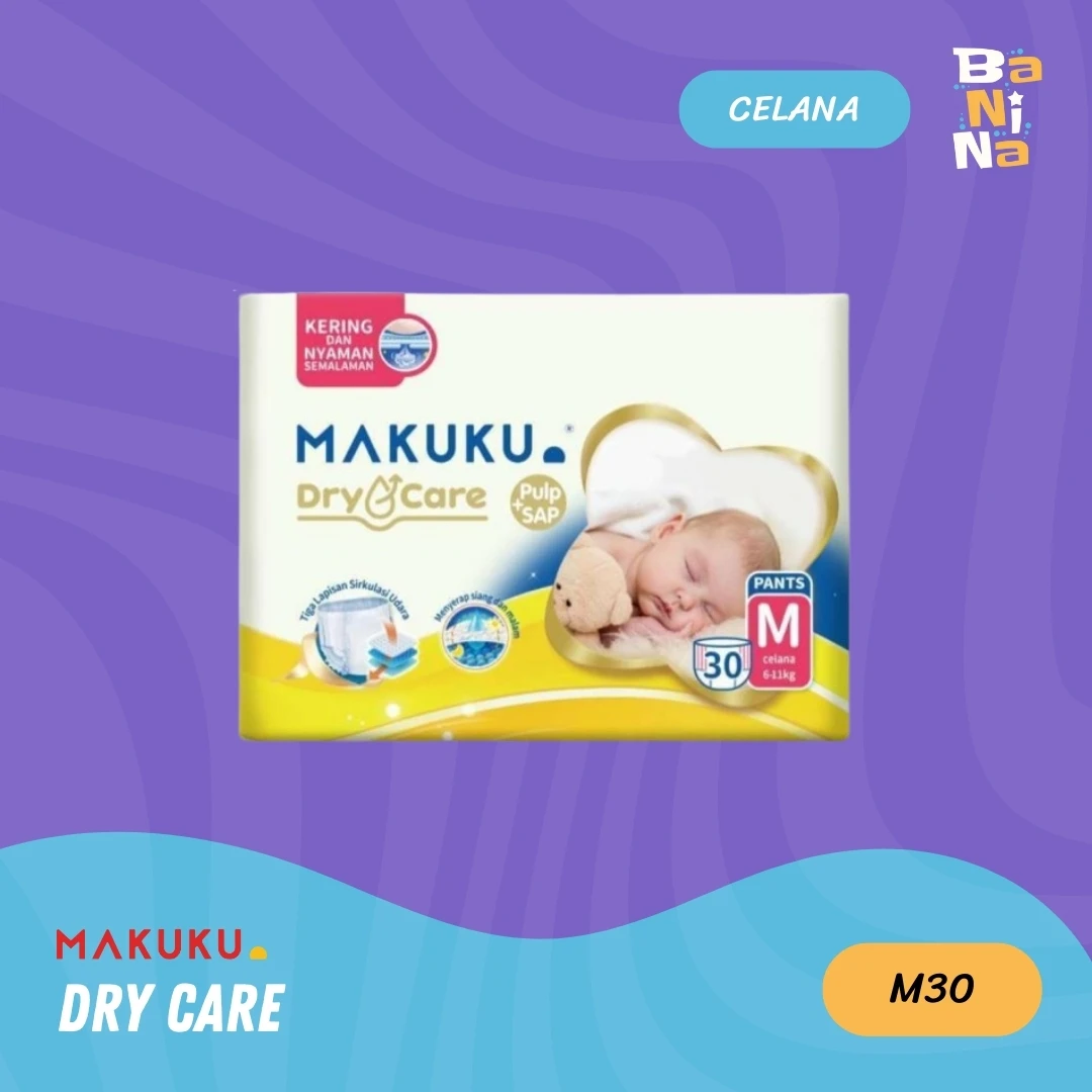 [Stock Malayu] Makuku Dry Care M30