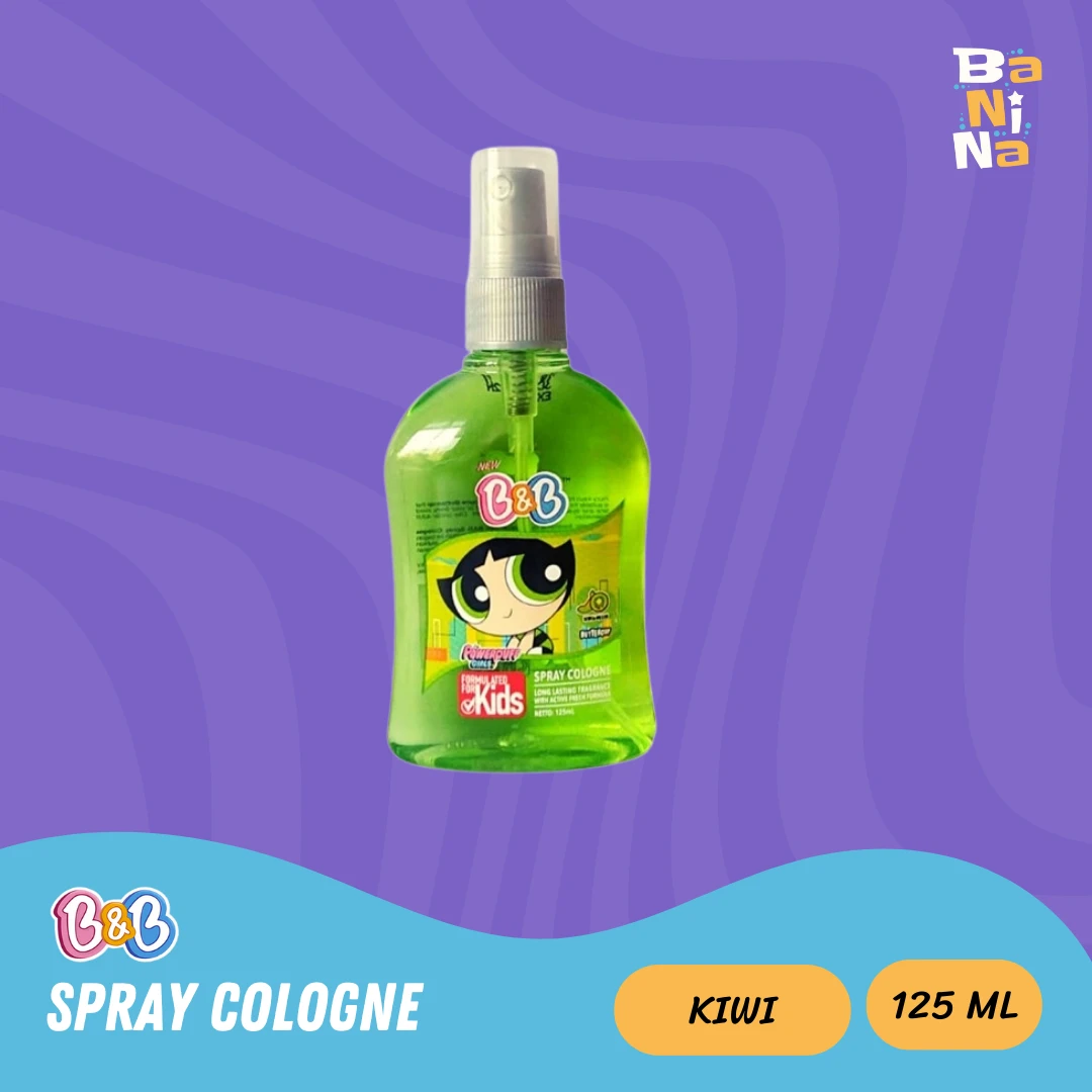 B&B Spray Cologne Powerpuff Girls Buttercup 125ml