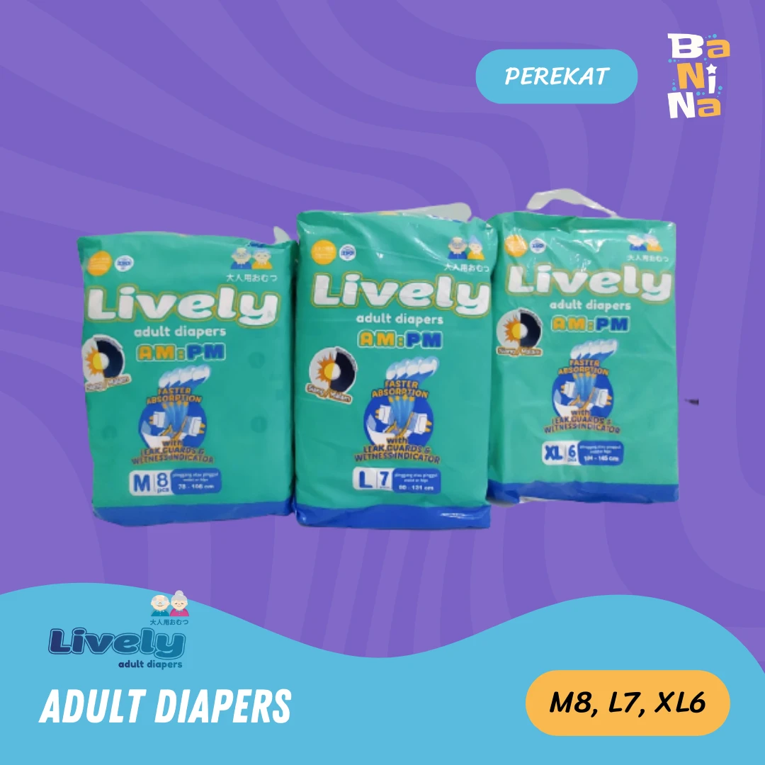 Lively Adult Diapers Tape M8