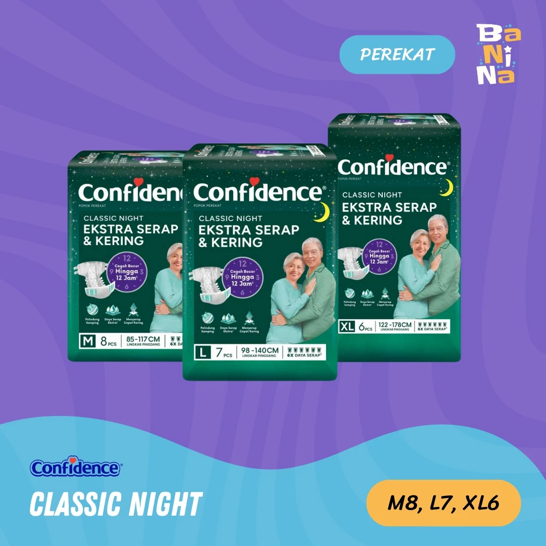[Stock Malayu] Confidence Classic Night XL6