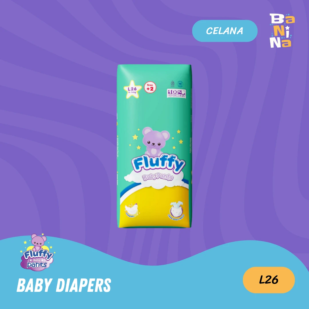 Fluffy Baby Pants L26+2