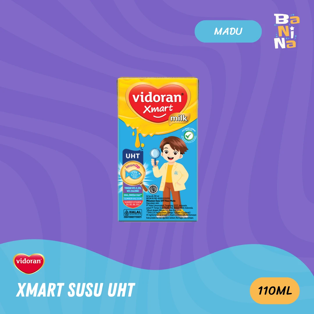 Vidoran Xmart uht Madu 110ml
