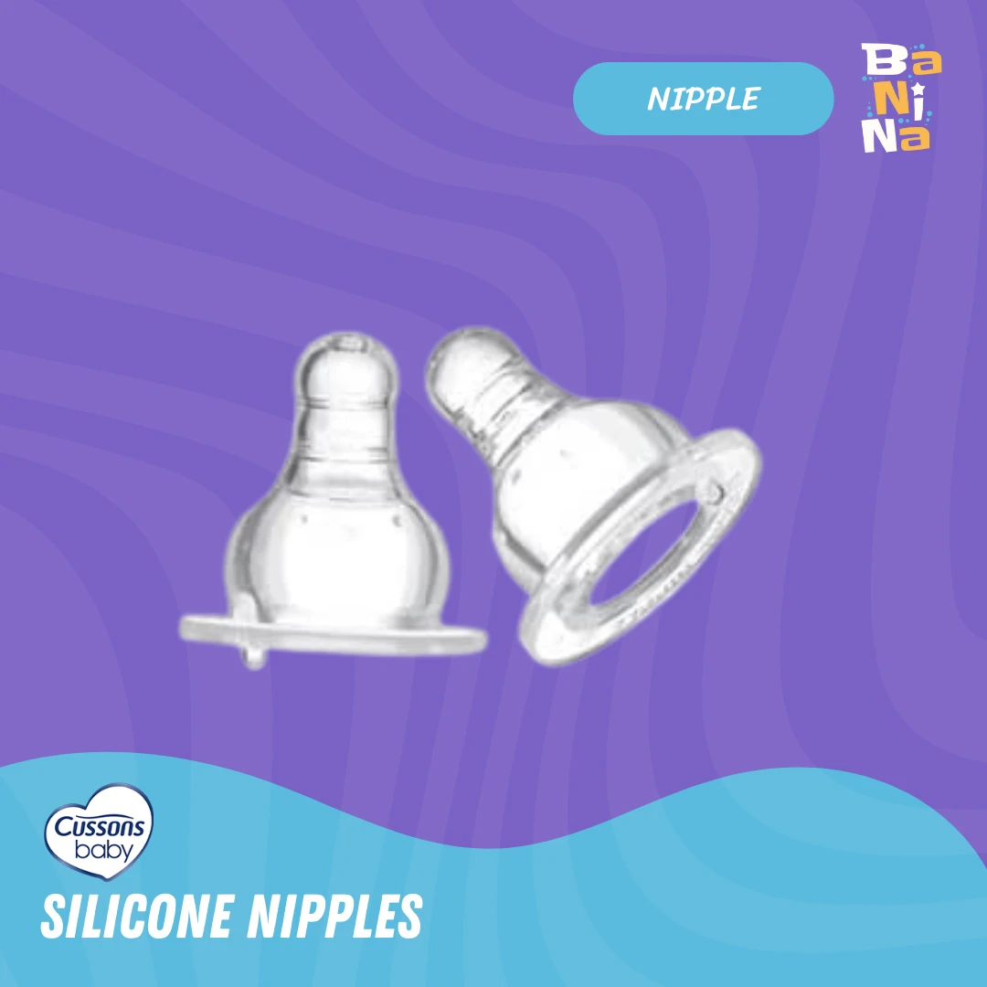 Cussons Baby Silicone Nipples
