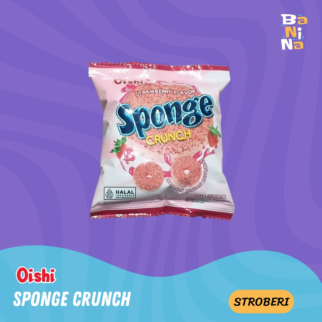 Sponge Crunch Strawberry