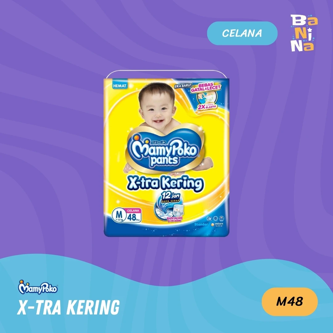 [Harga Grosir] MamyPoko X-tra Kering M48
