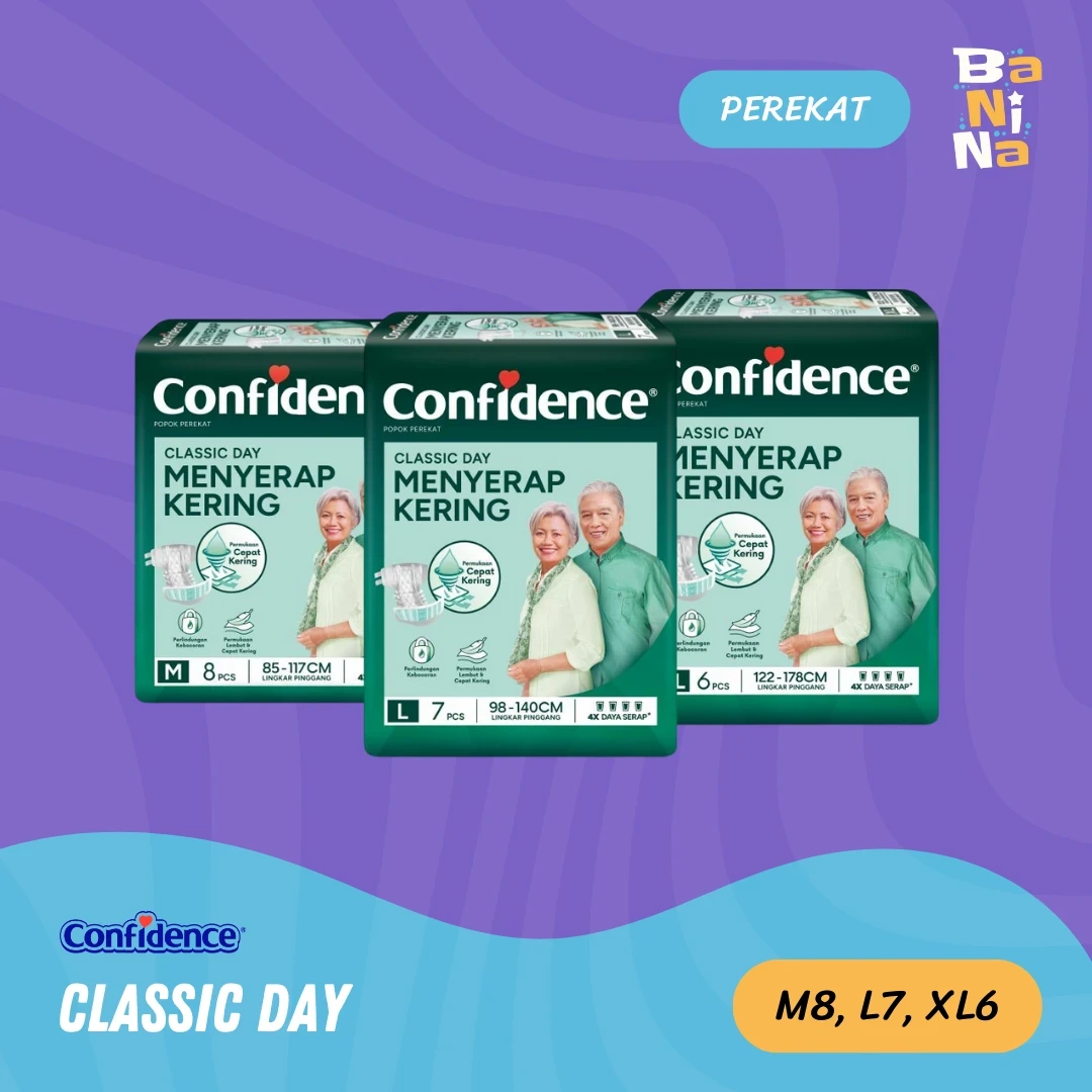 [Stock Malayu] Confidence Classic Day XL6