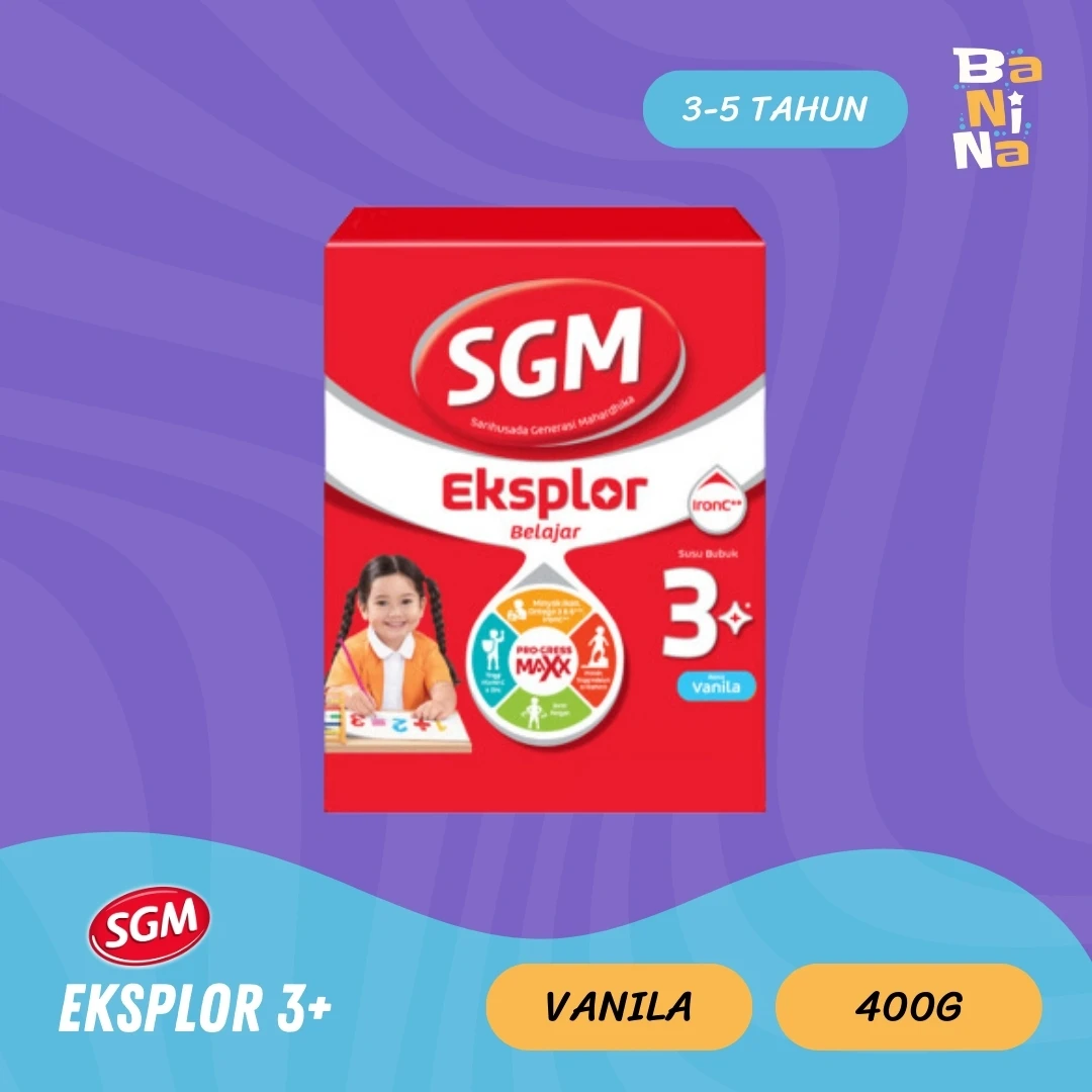 [Stock Malayu] SGM 3+ Vanila 900g