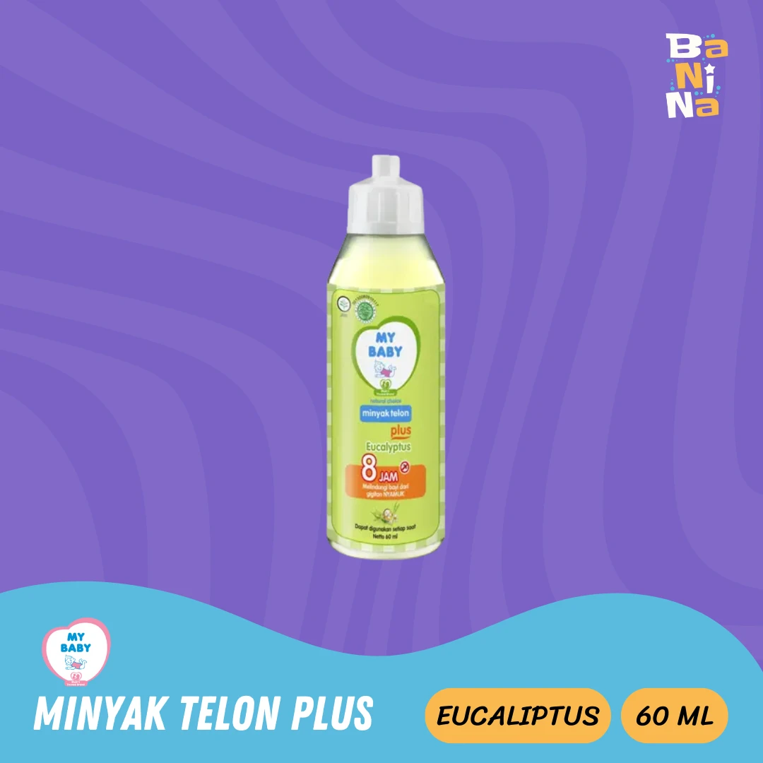 My Baby Minyak Telon Plus Eucaliptus  60ml