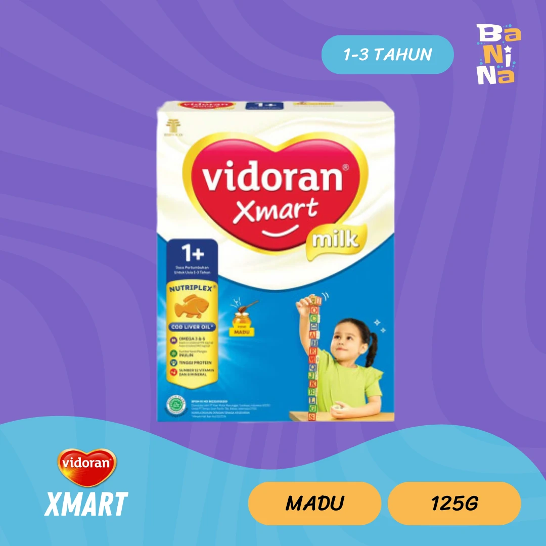Vidoran Xmart 1+ Madu 125g