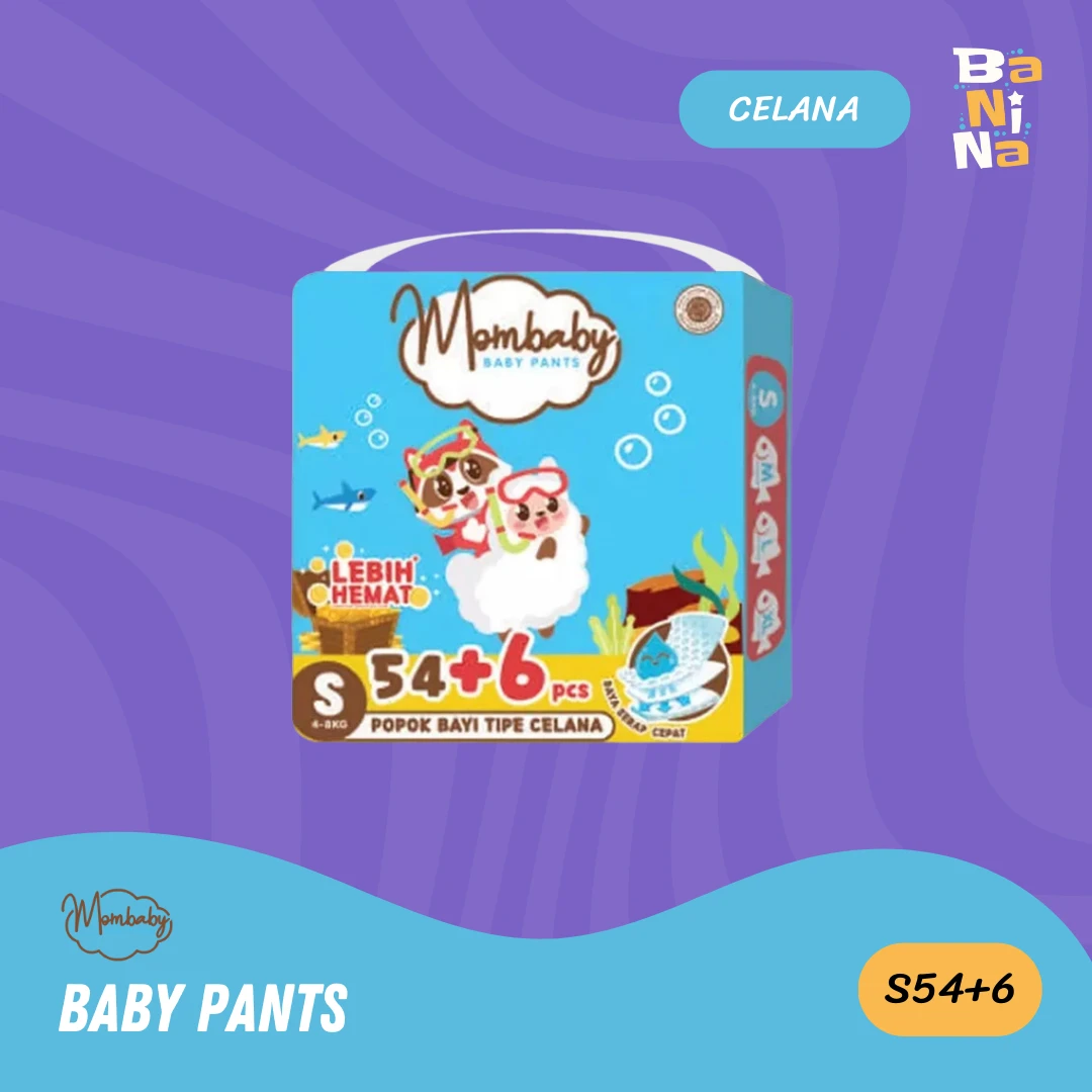 [Harga Grosir] Mombaby Pants S54+6
