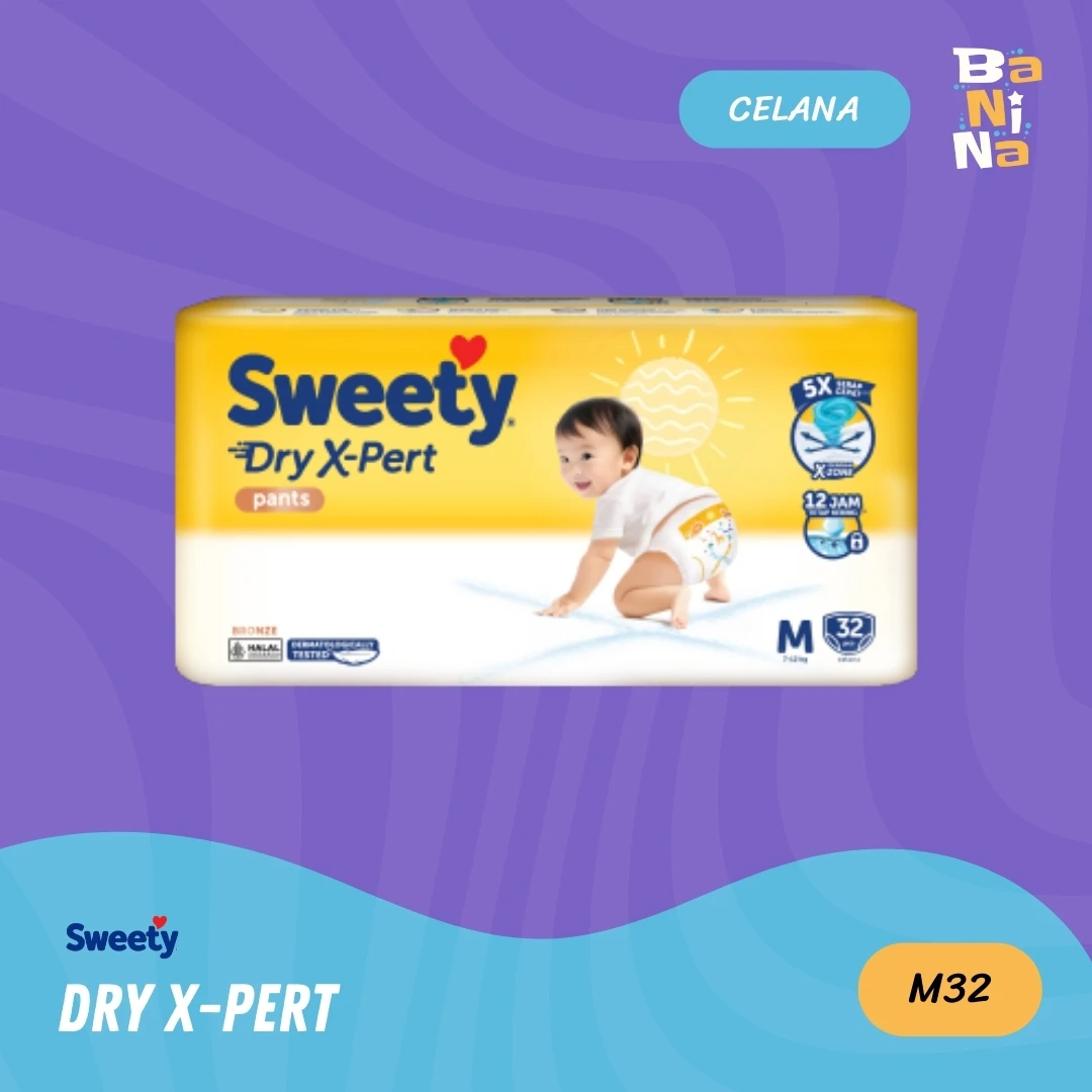 [Stock Malayu] Sweety Dry X-Pert M32