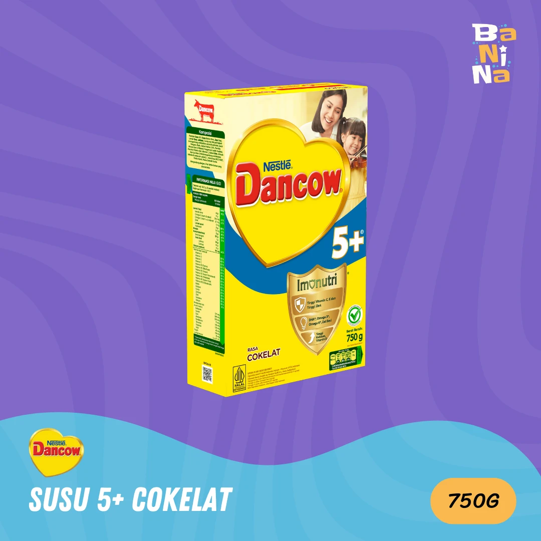 [Stock Malayu] Dancow 5+ Cokelat 750g