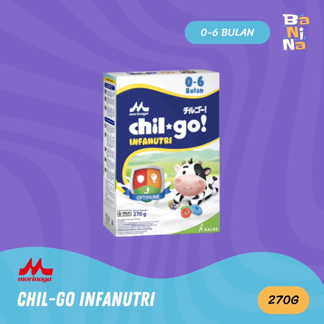 [Stock Malayu] Morinaga Chil Go Infanutri 0-6 270g