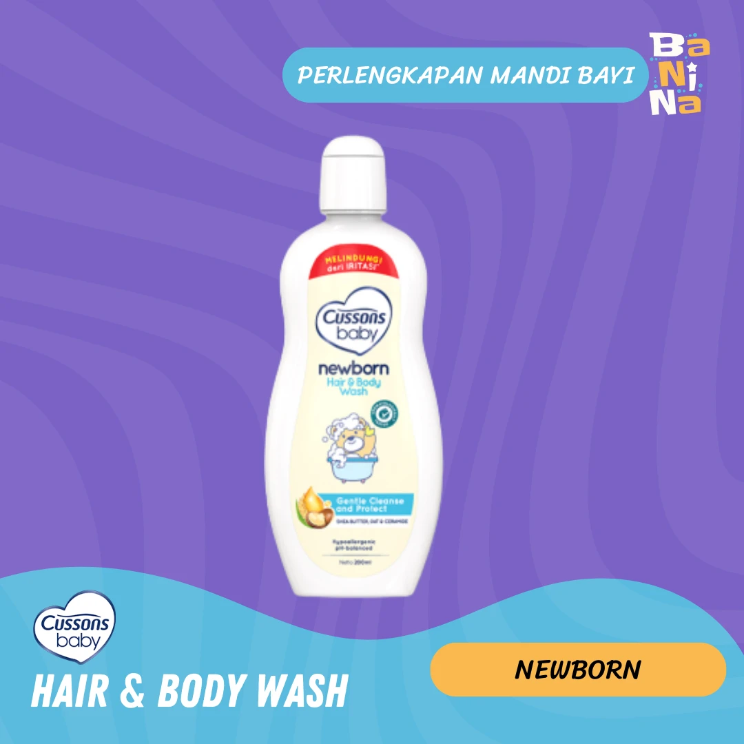 Cussons Newborn Hair and Body Wash 100ml