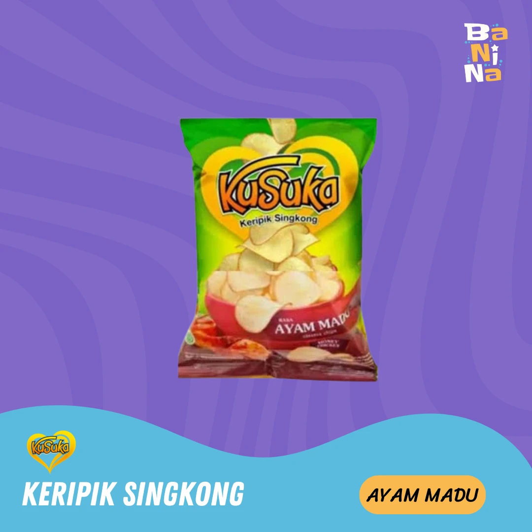 Kusuka Keripik Singkong Ayam Madu