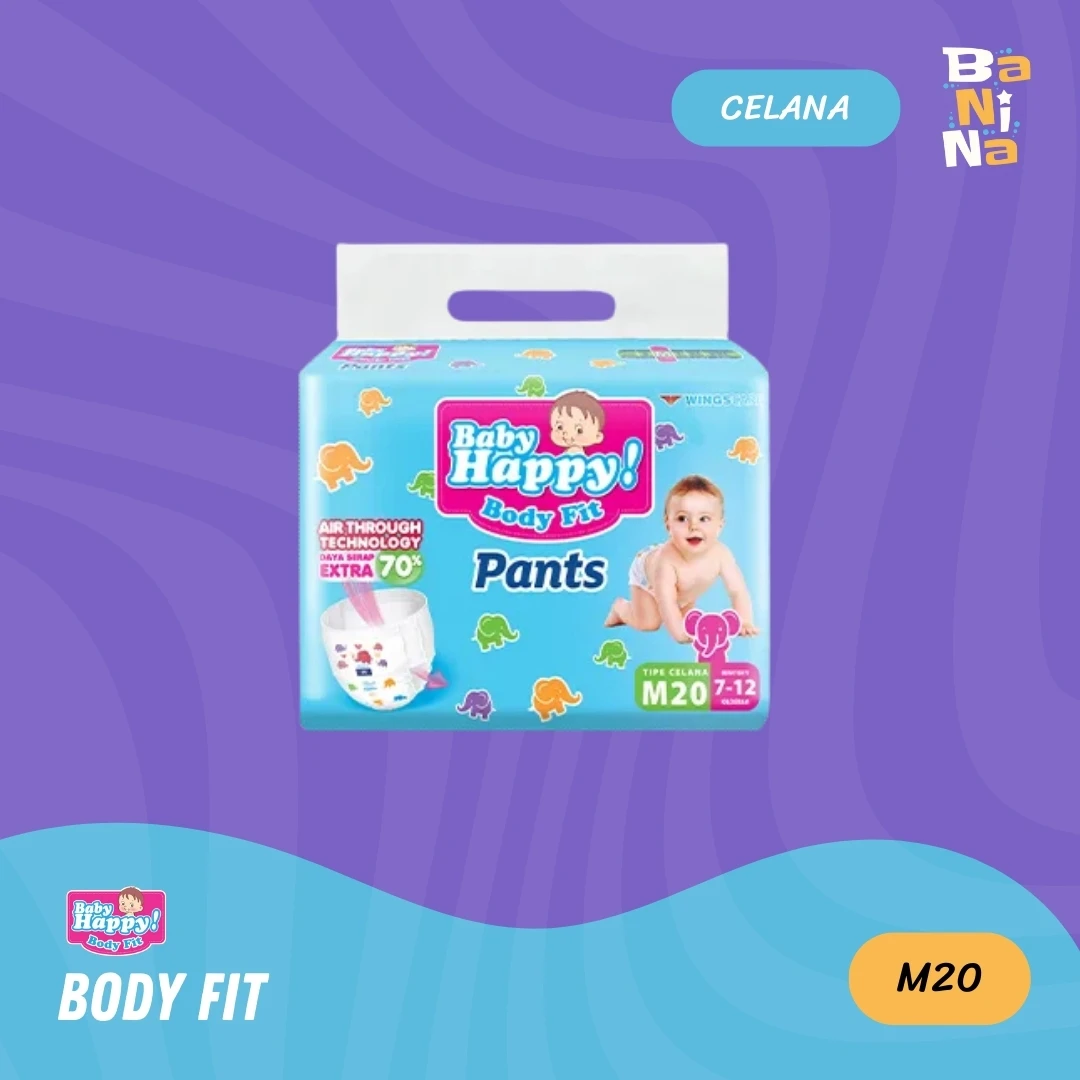 [Stock Malayu] Baby Happy Body Fit Pants M20